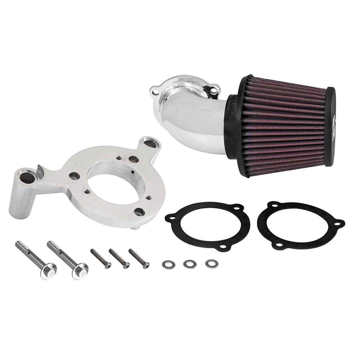 K&N AirCharger performance air cleaner kit - Polished