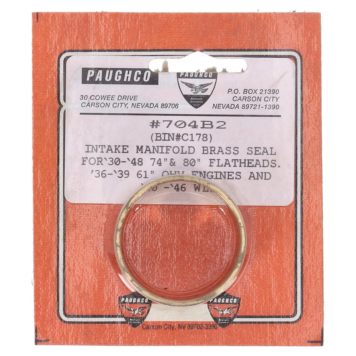 Paughco Intake manifold seals
