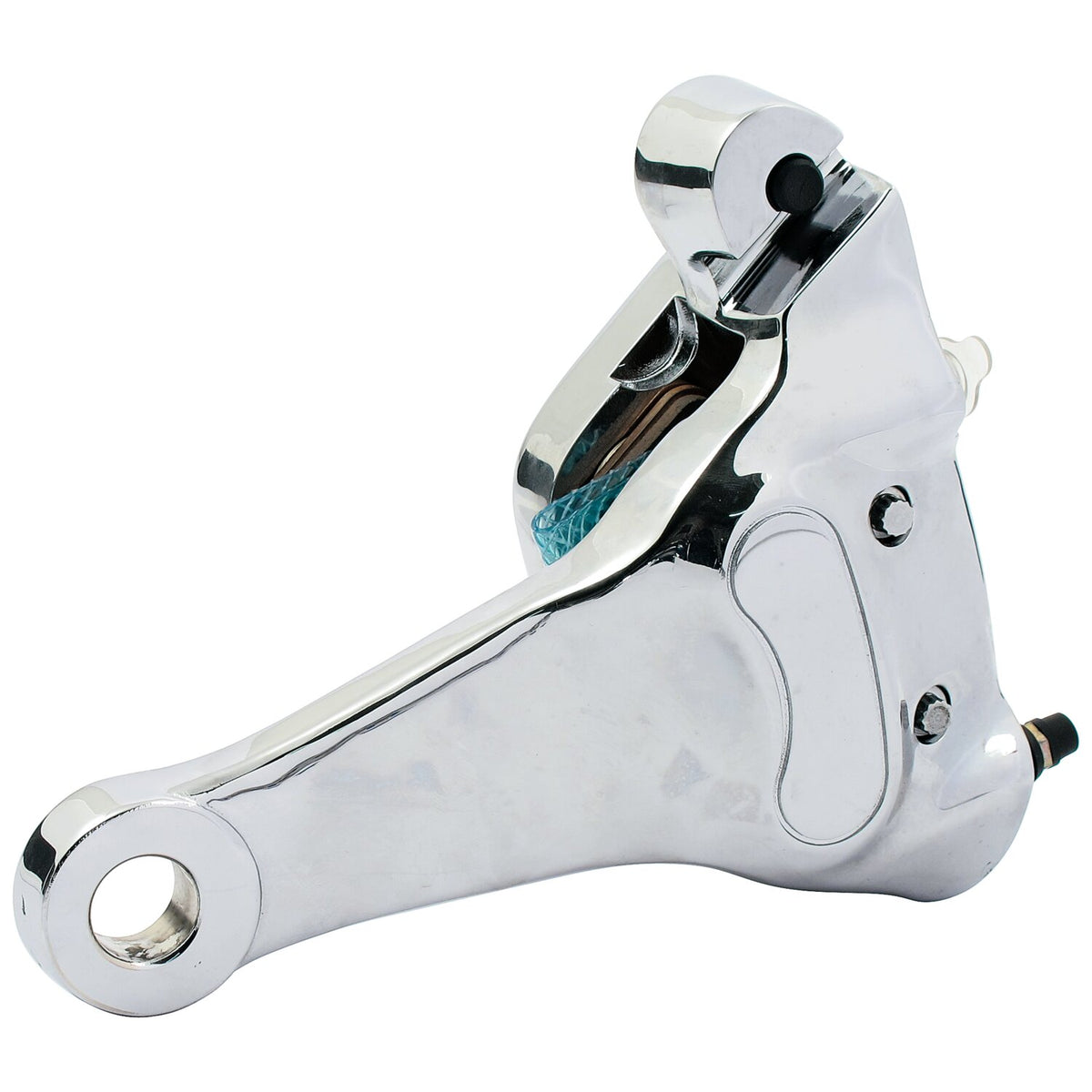 MCS Brake caliper & bracket assembly rear - Chrome