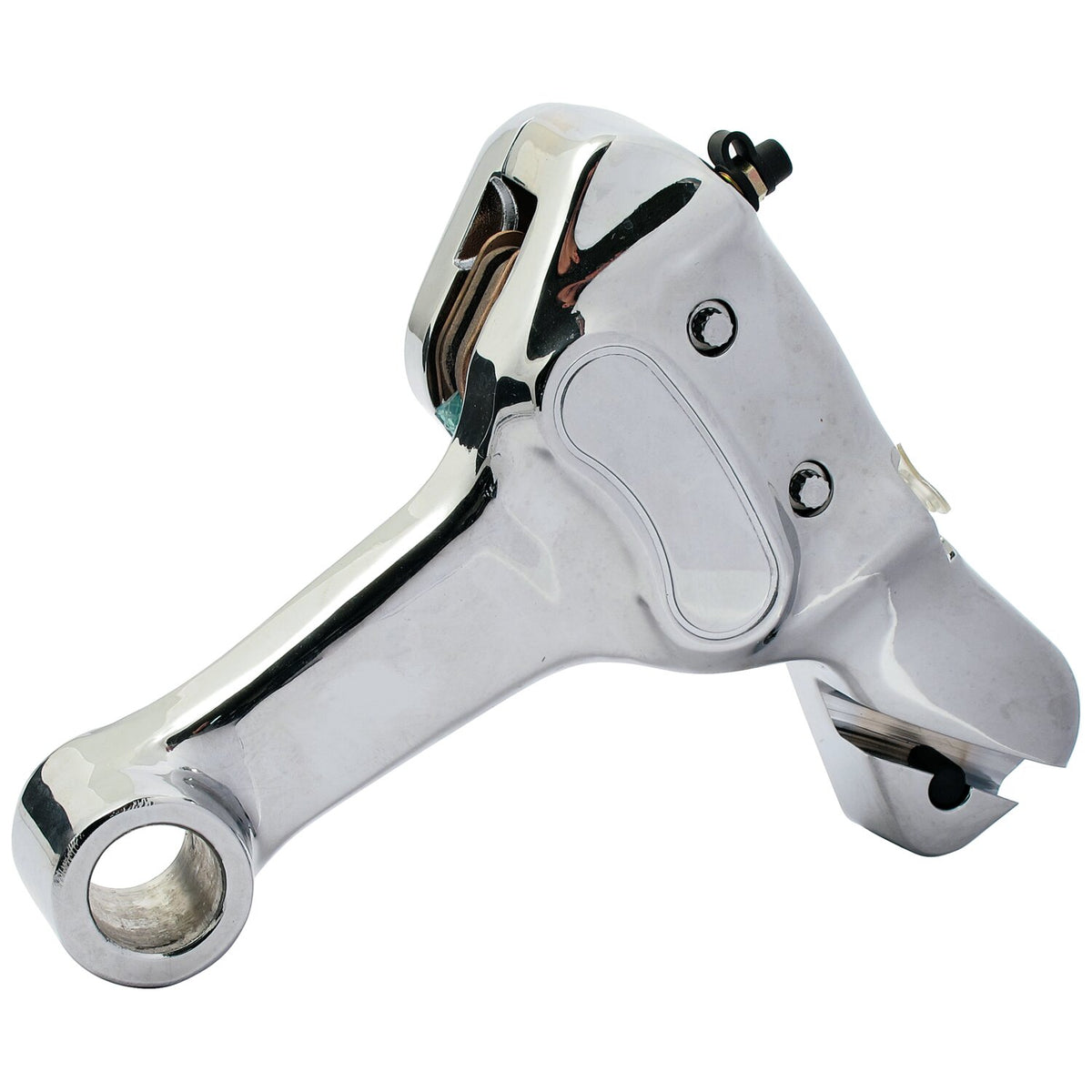 MCS Brake caliper & bracket assembly rear - Chrome