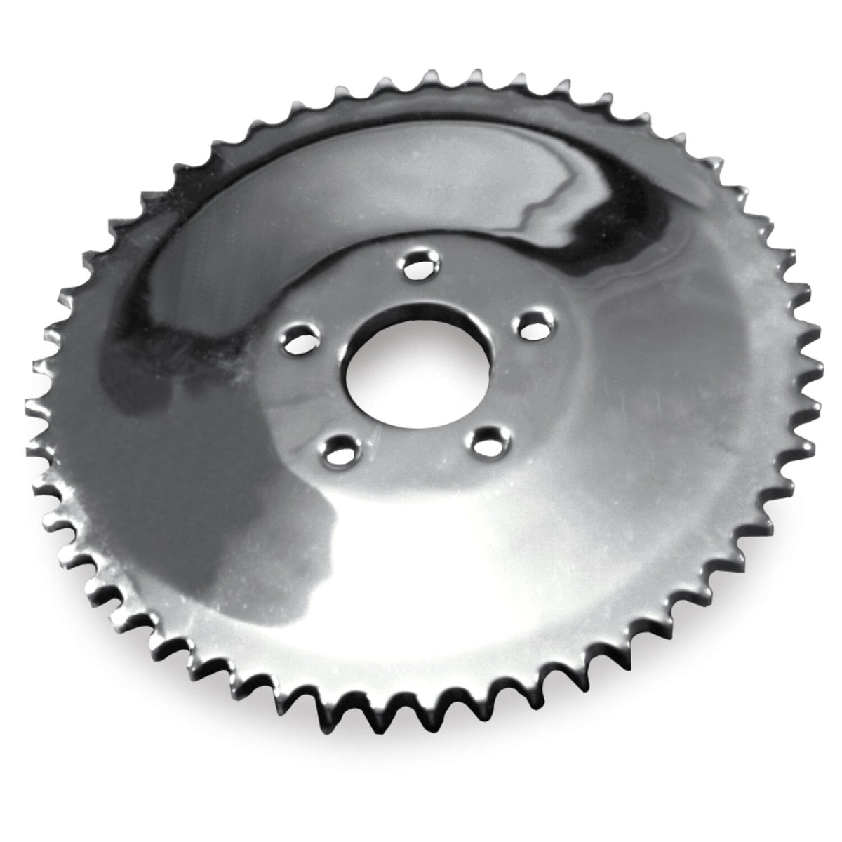 MCS Rear sprocket solid chrome - 51t