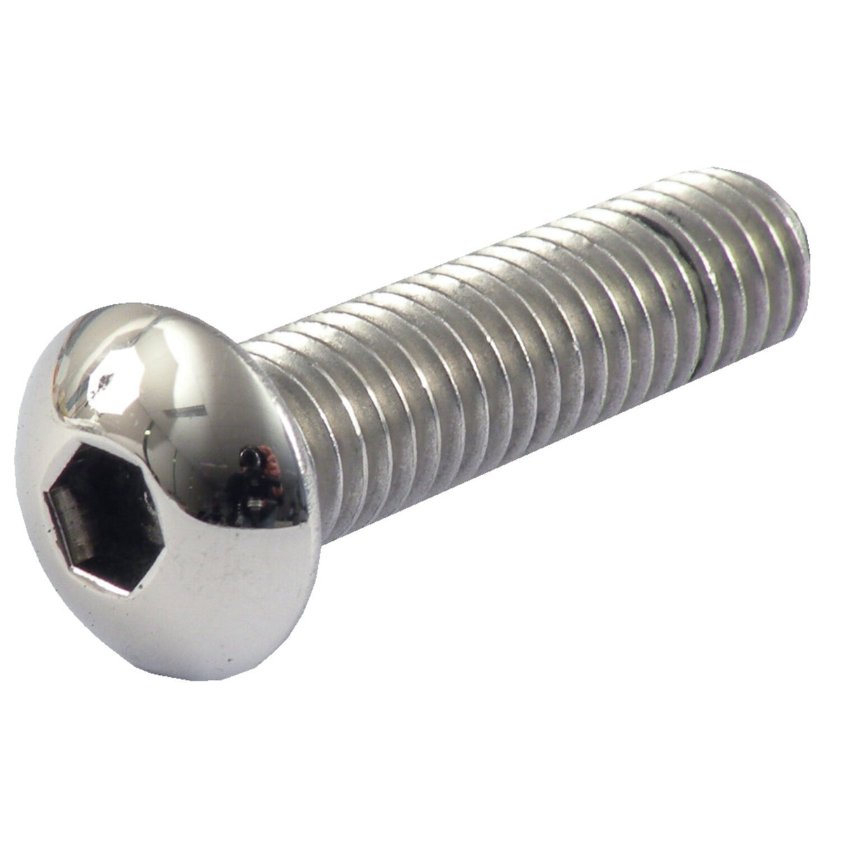 Gardner-Westcott Buttonhead bolt pol - ss 10/32 x 3/8