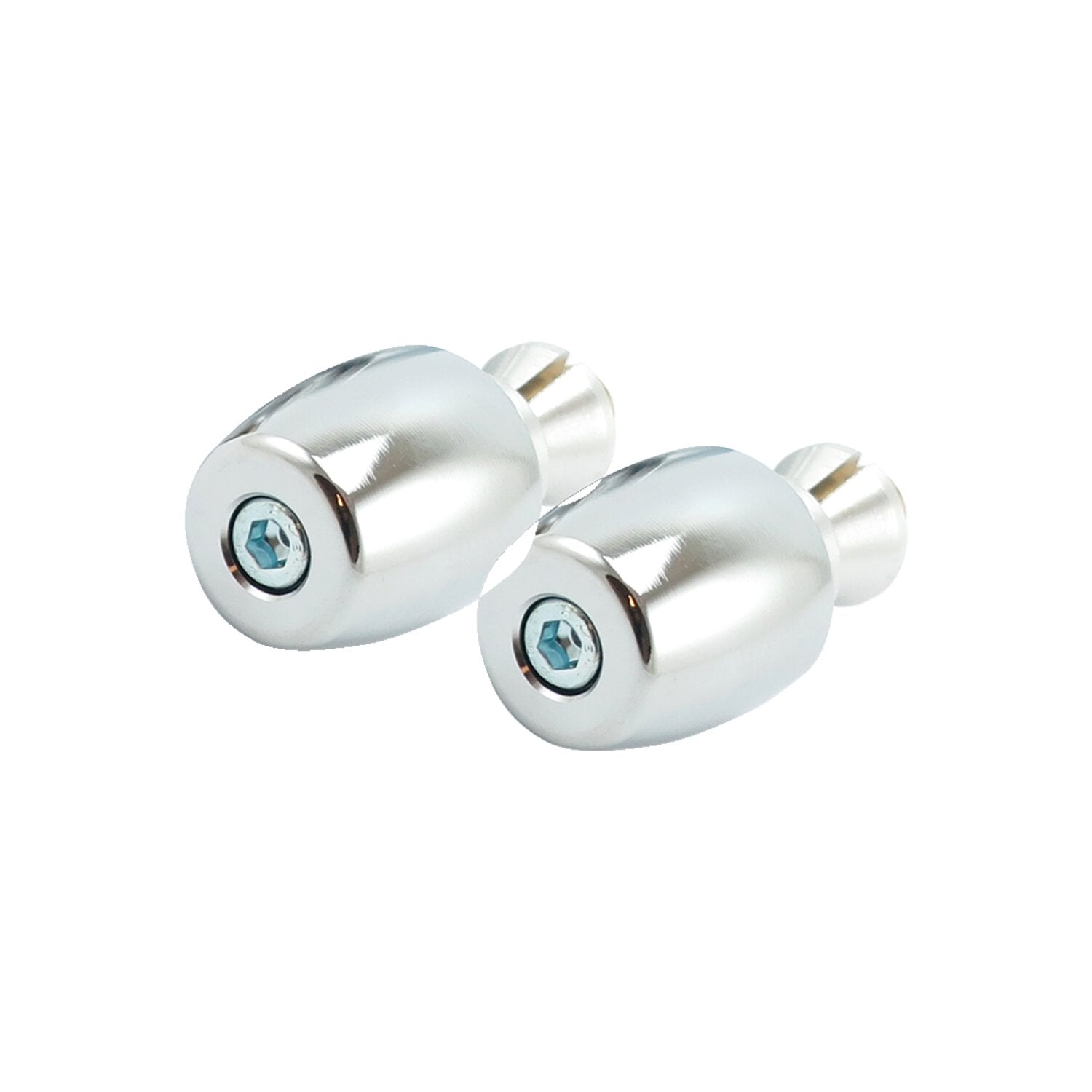 TRW Classic bar ends for 22mm aluminum handlebars - Chrome