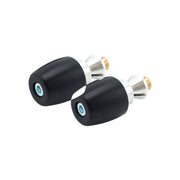 TRW bar ends for 22mm steel handlebars - Black