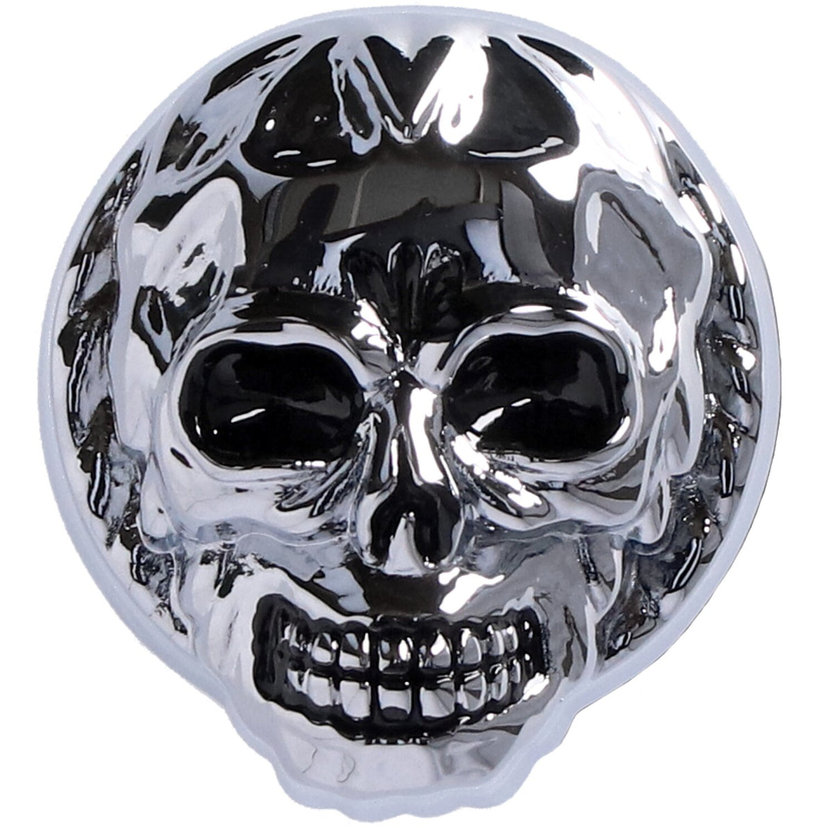 MCS Handlebar grip set Cushion Skull leather