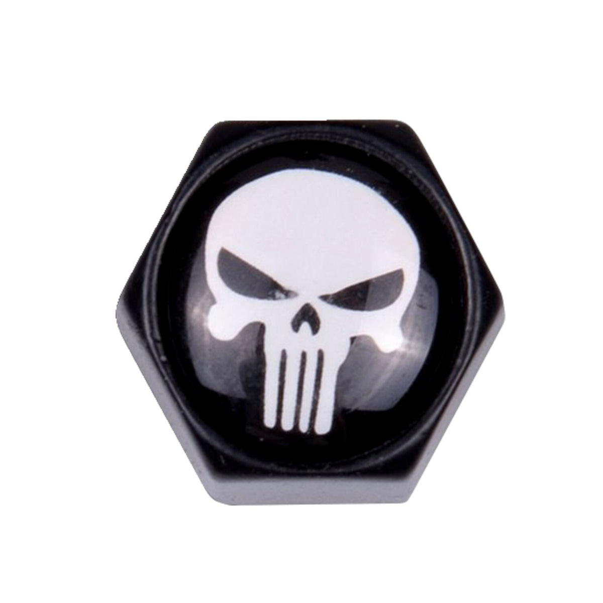 Trik Topz Block Skull license plate mounts - Black