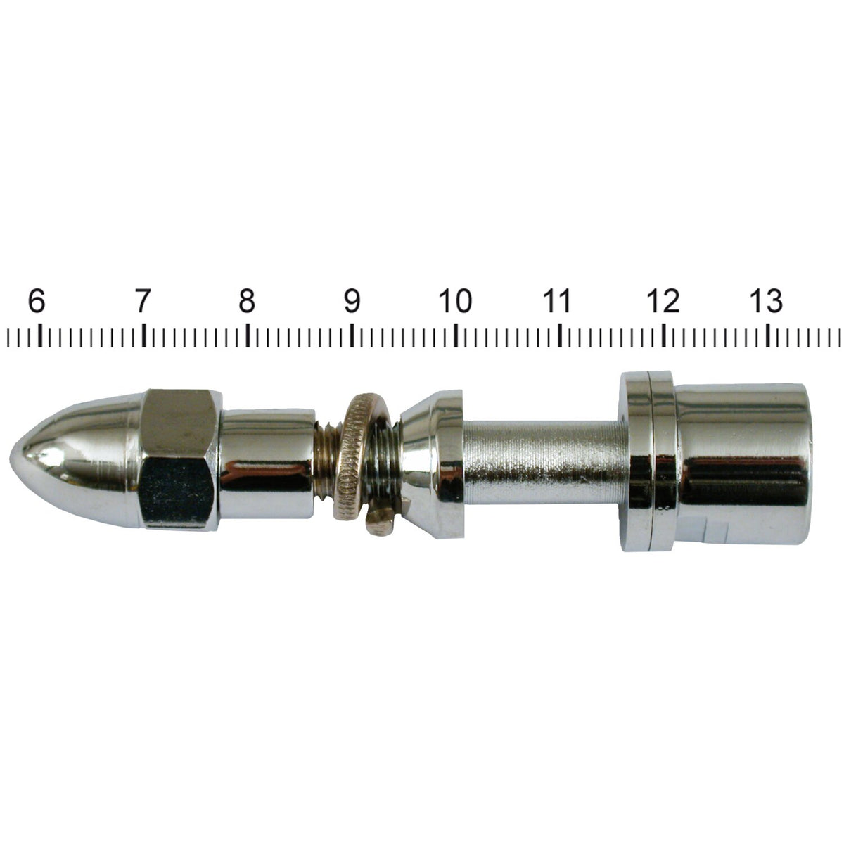 MCS Mirror adapter M10 to H-D - Chrome