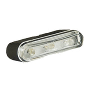 MCS Tri-LED front position light - Clear lens