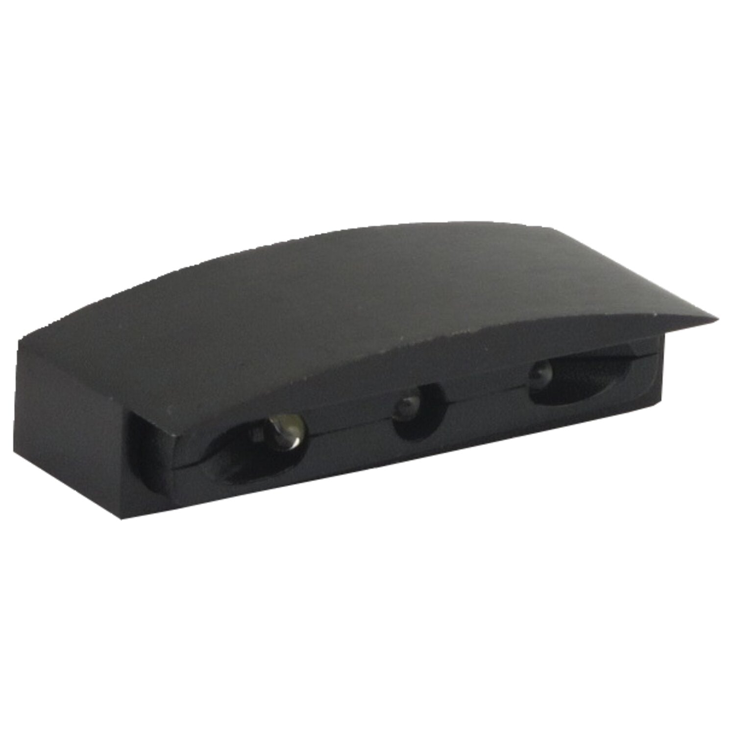 MCS Micro LED license plate light black housing
