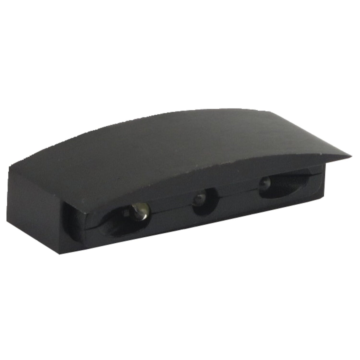MCS Micro LED license plate light black housing