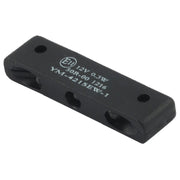 MCS Micro LED license plate light black