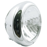 MCS 7" gladiator FL style H4 headlamp - Chrome