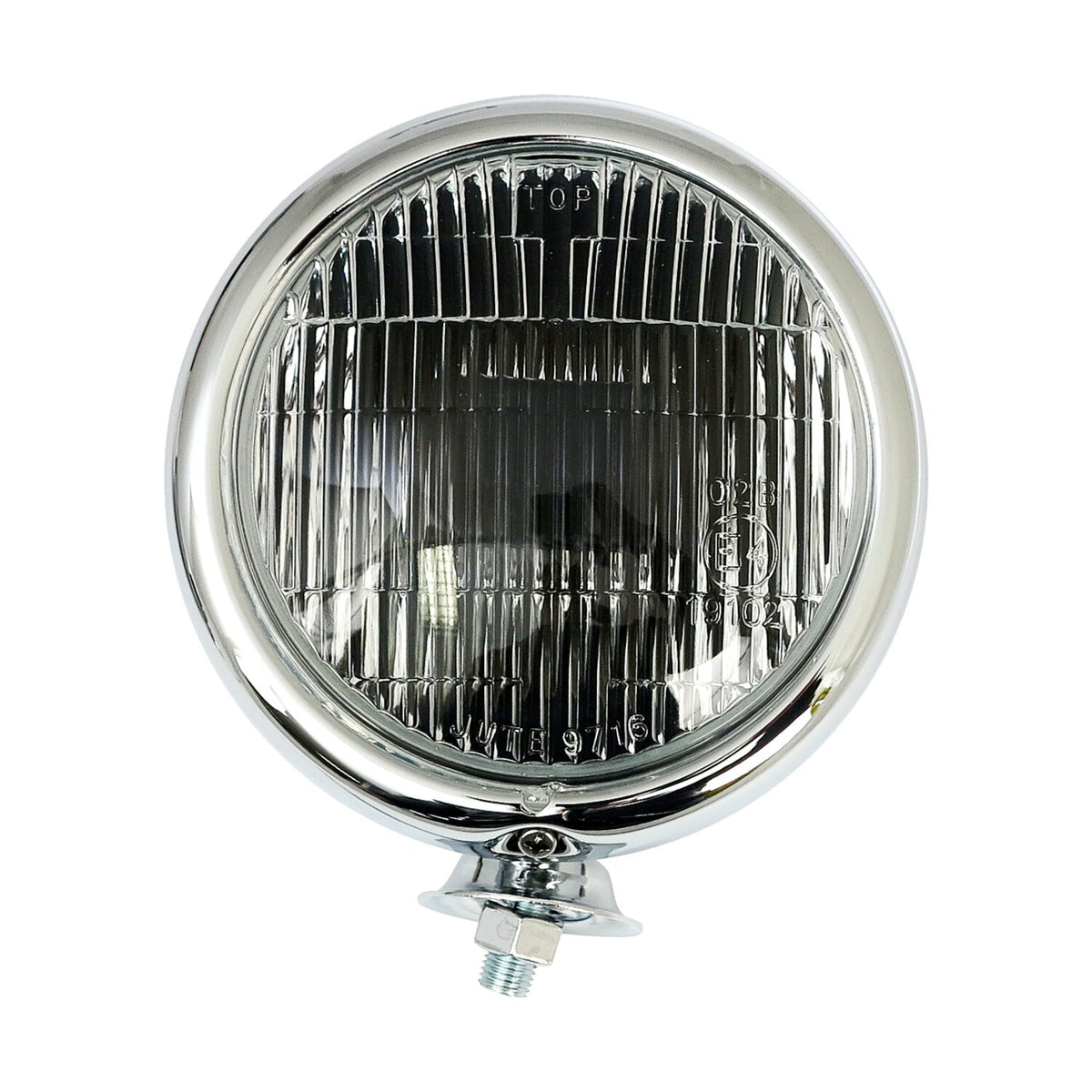 MCS Flatty spotlamp 4 1/2" chrome