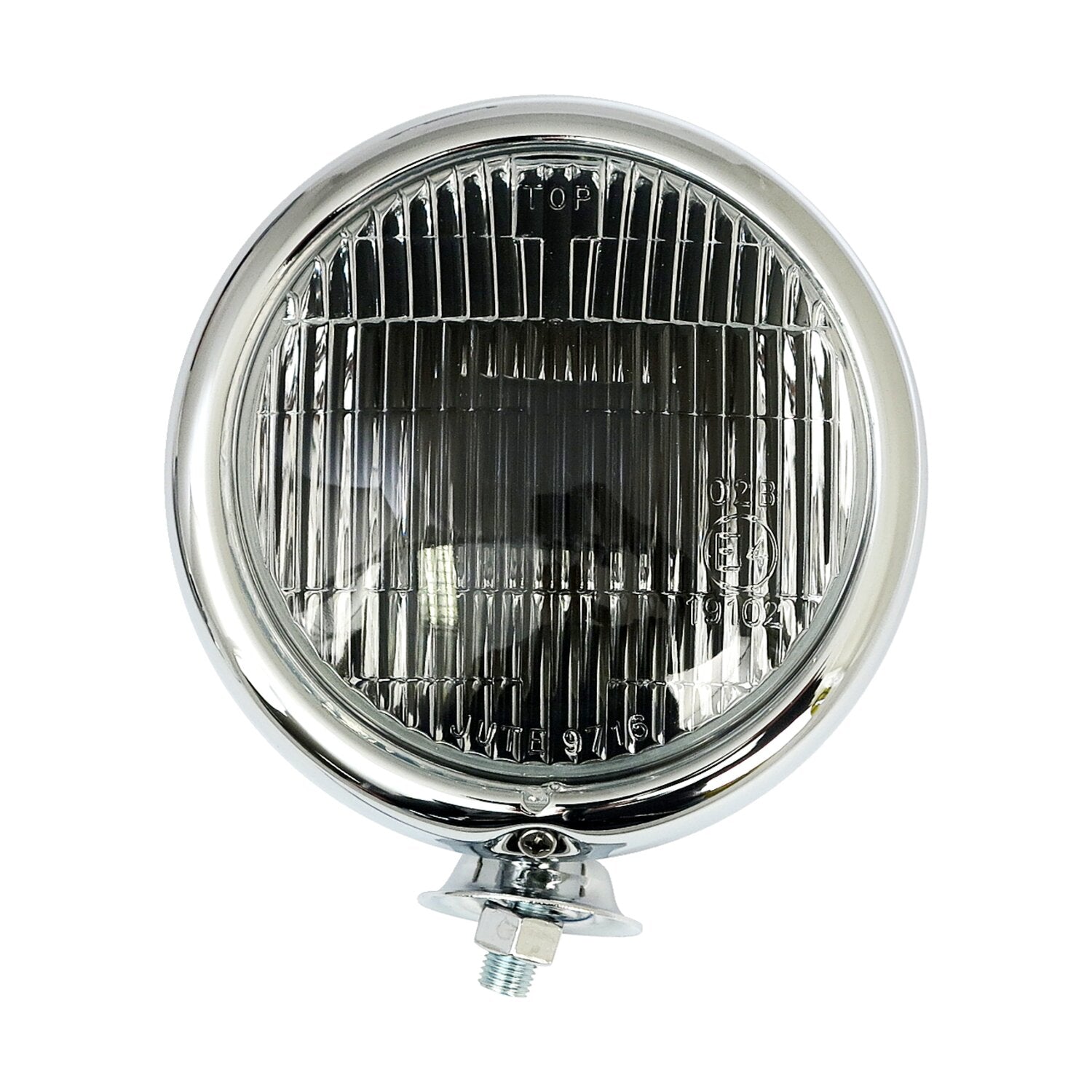 MCS Flatty spotlamp 4 1/2" chrome