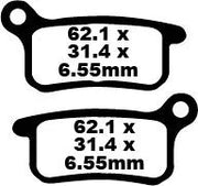 Ebc Tt Sport Carbon Fusion Brake Pads For Tout Terrain Bikes - Front & Rear