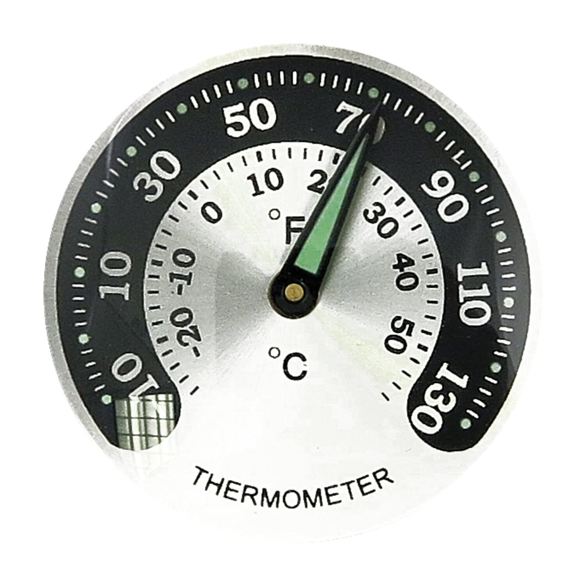 MCS Handlebar mounted thermometer - Chrome