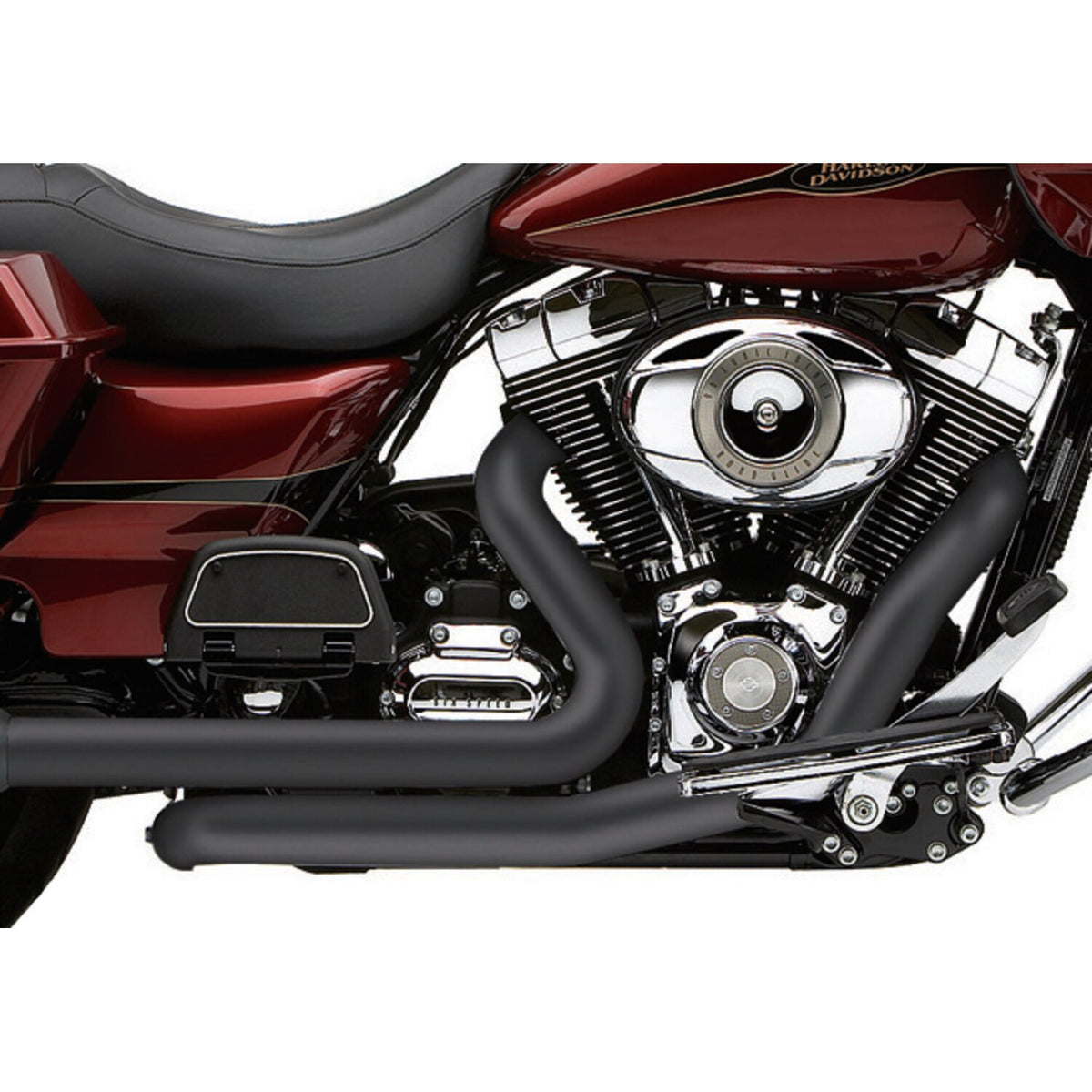 Cobra independant dual head pipes with power port