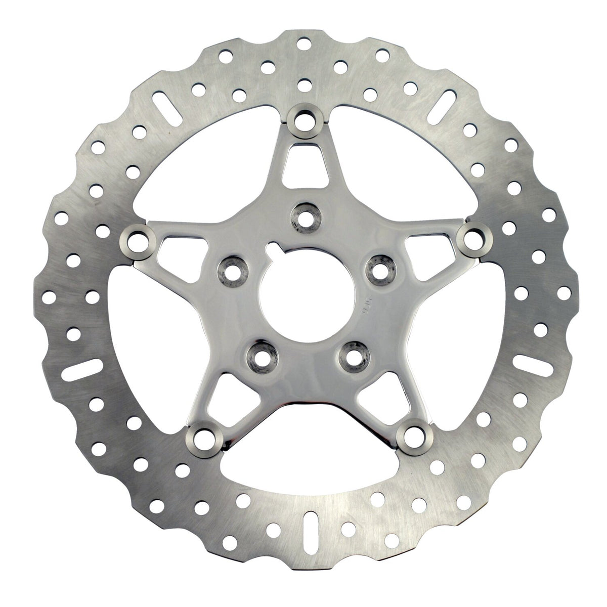 EBC 5-Button Contour stainless floating brake rotor - Front