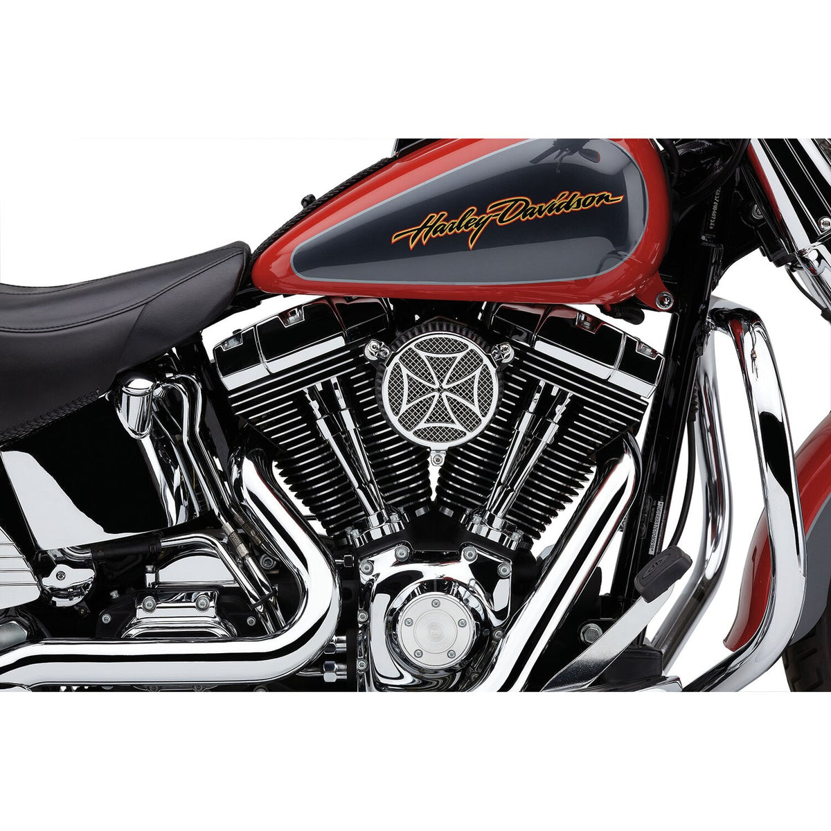 Cobra Naked air cleaner kit Cross - Chrome