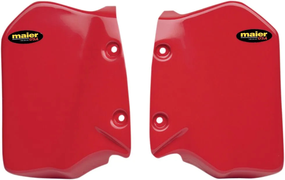 Maier ATC350X Radiator Scoops Red for Honda ATC 350 X 1985-1986