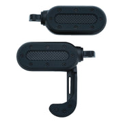 Kuryakyn Heavy industry switchblade foot pegs - stain black