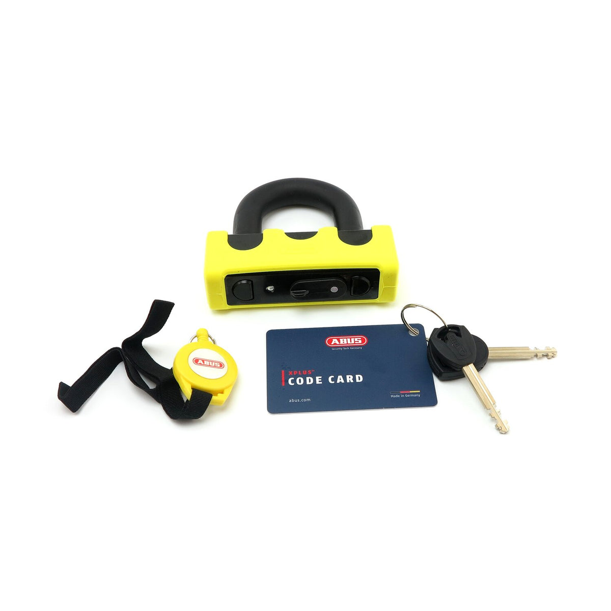 Abus Granit Power XS 67 padlock - Yellow - Blister pack