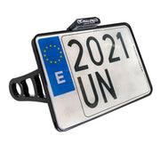 Heinz Bikes License Plate Side Mount For 1" Axles