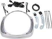 Ciro Fang Headlight Bezel - Chrome