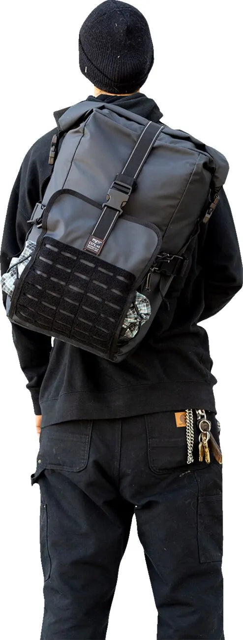 Biltwell EXFIL-60 1680D Polyester Roll Bag - Black - 3016-01