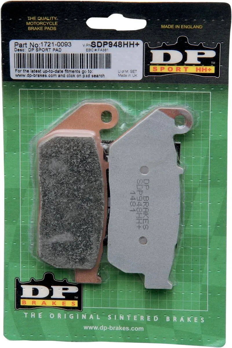 DP Brakes Sintermetall Bremsbeläge Für Harley-davidson/buell - Vorne