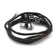 MCS Handlebar switch & wiring kit - Radio/Cruise - LED - Chrome
