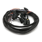 MCS Handlebar switch & wiring kit - Radio - LED - Black