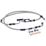 MCS by Goodridge brake line rear stainless clear coated