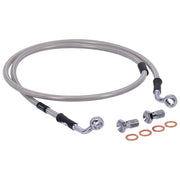 MCS by Goodridge brake line front stainless clear coated