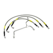 MCS by Goodridge brake line front stainless clear coated