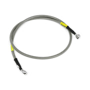 Goodridge MCS by Goodridge brake line front stainless clear coated