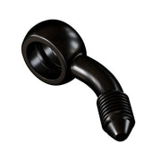 Goodridge Slimline banjo fitting 3/8" 45 degrees - Black