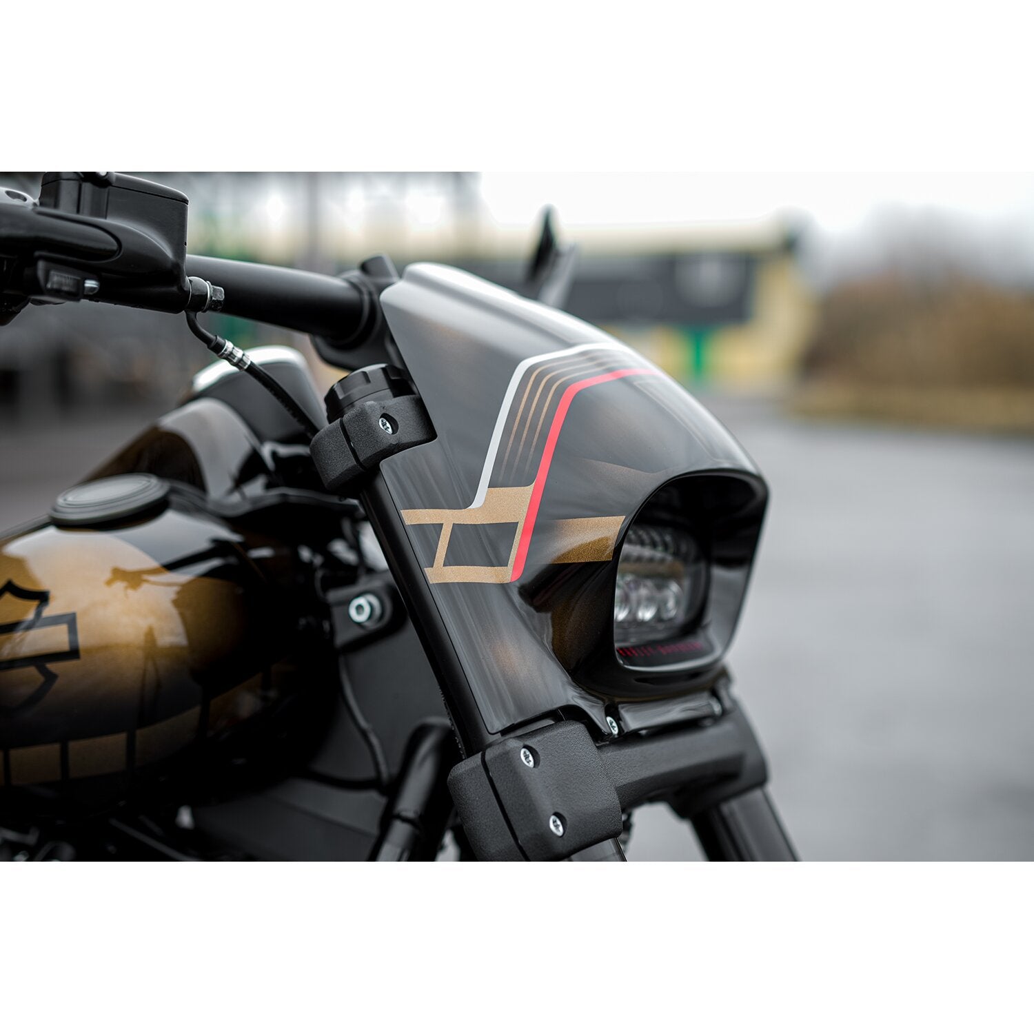 Killer Custom 'Aggressor' headlamp fairing