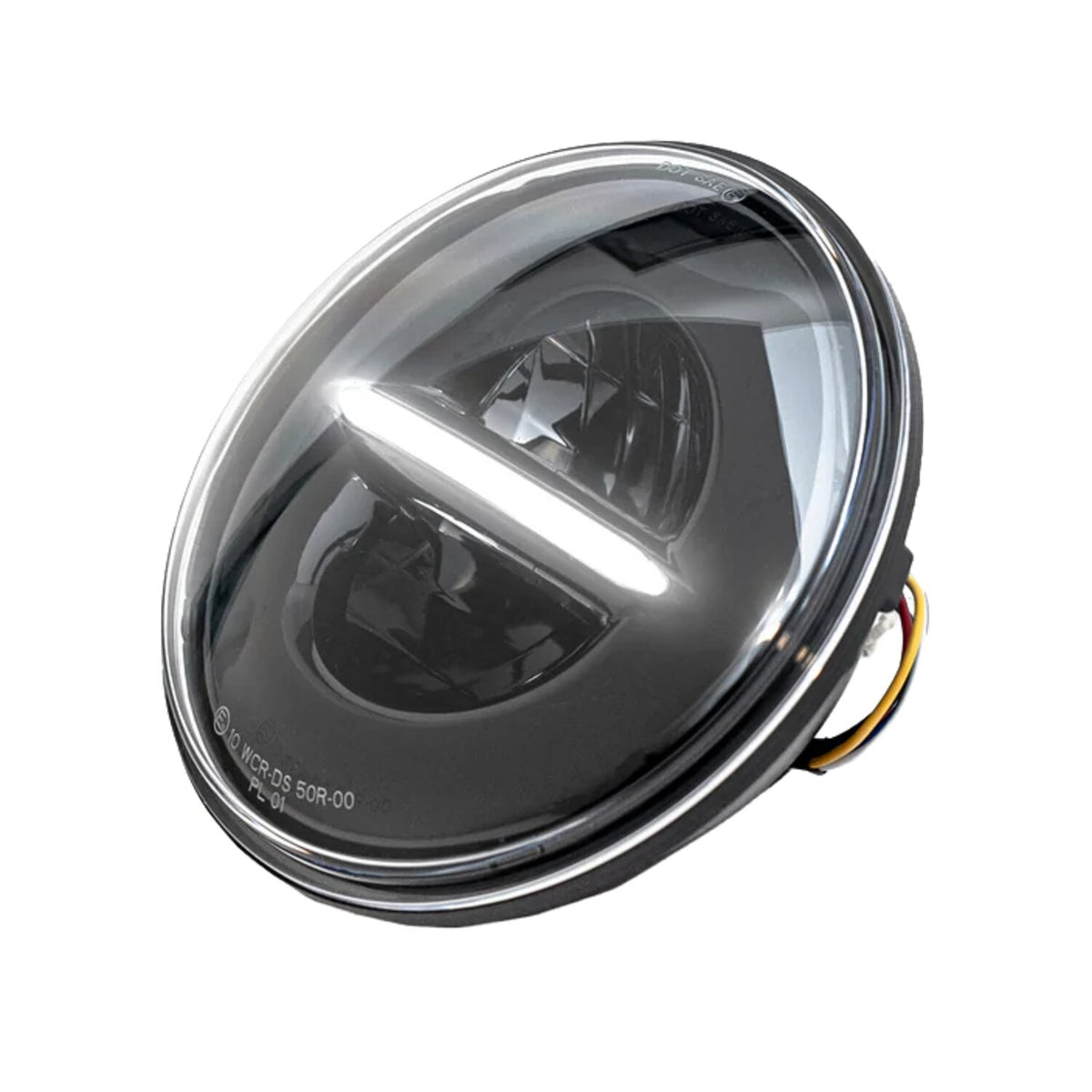 Killer Custom 5-3/4" LED headlamp unit - ECE approved