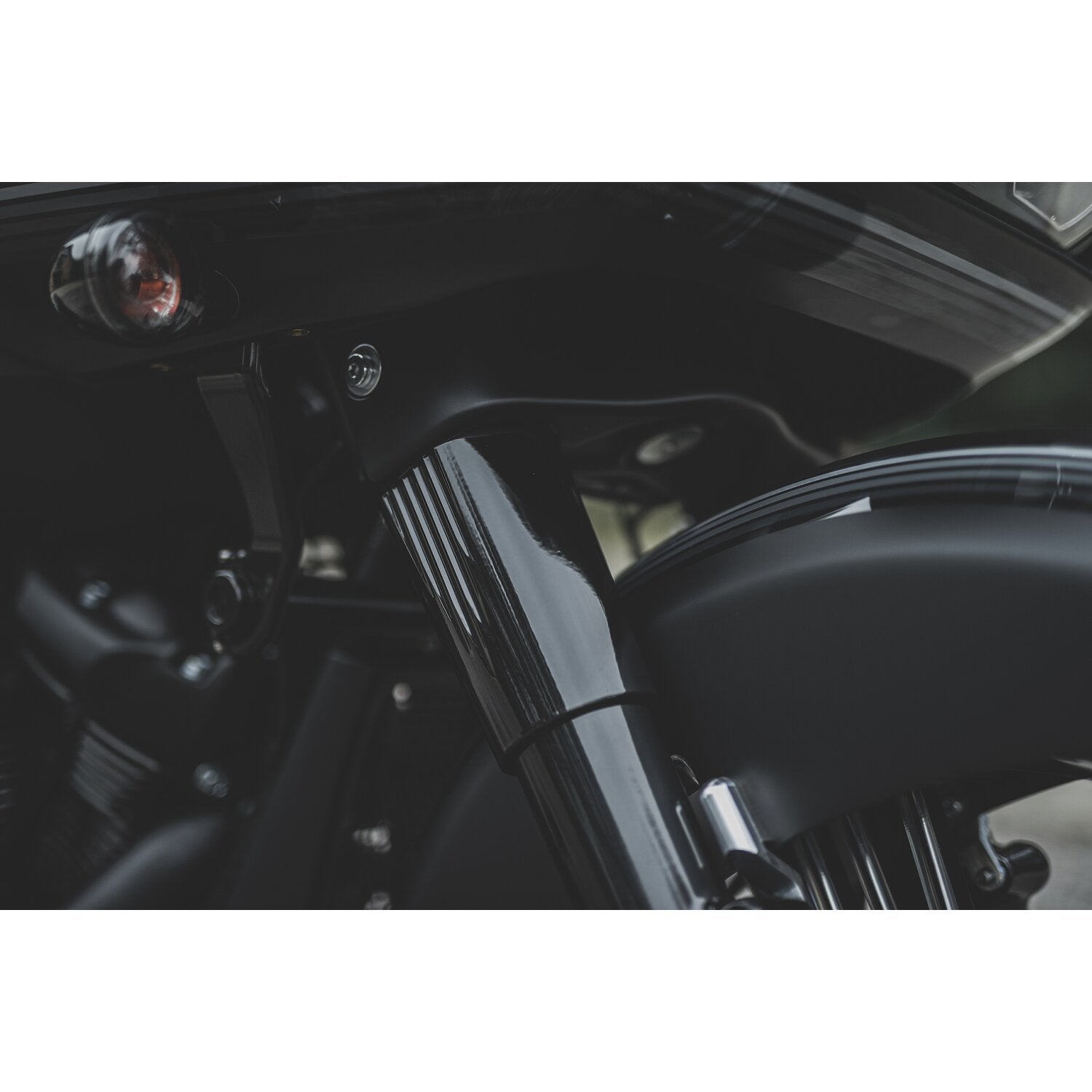 Killer Custom upper fork covers for 5.50" wide wheels