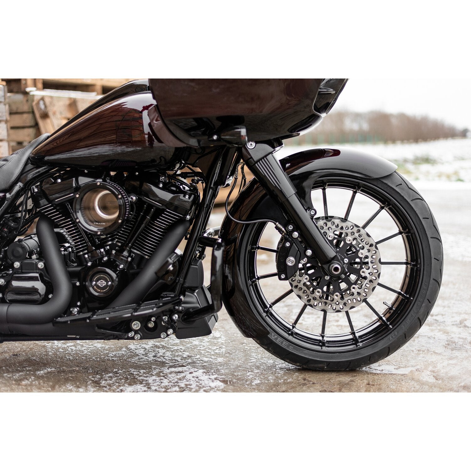 Killer Custom upper fork covers for 5.50" wide wheels