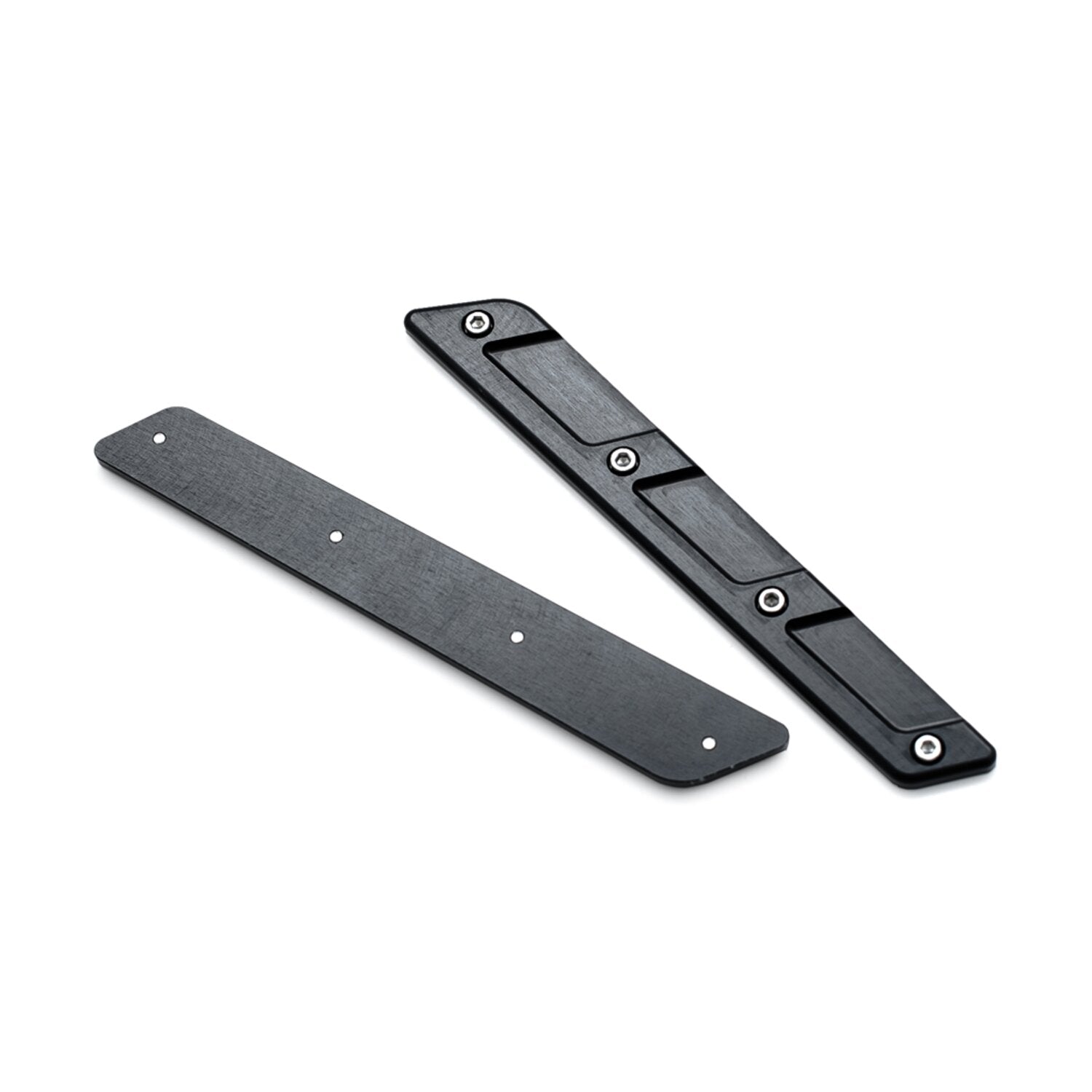 Killer Custom saddlebag latch inserts - Black