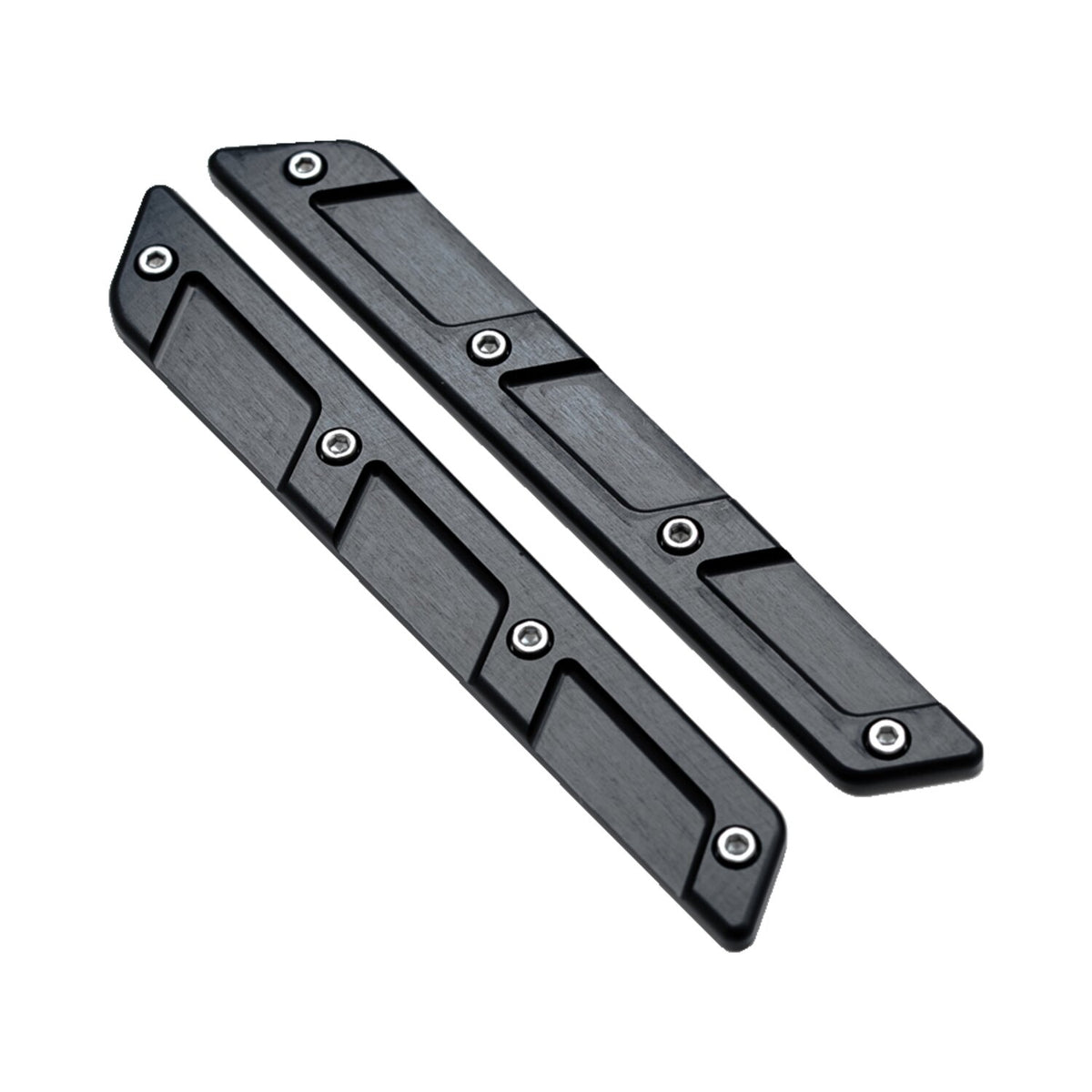 Killer Custom saddlebag latch inserts - Black