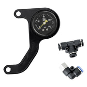 Killer Custom M8 air ride gauge kit - Black face gauge - 4mm