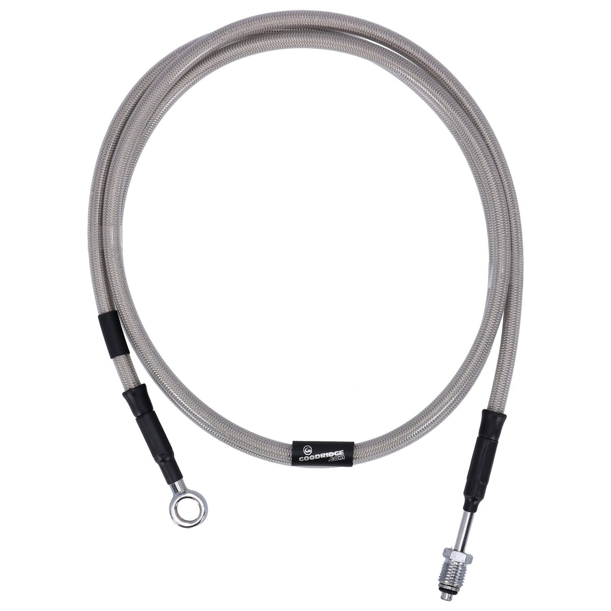Goodridge hydraulic clutch line kit 63" clear coated