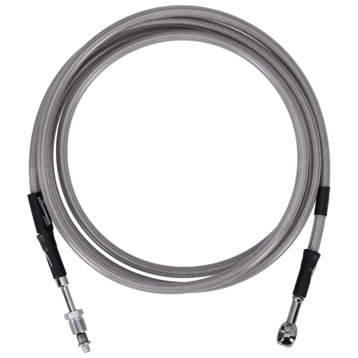 Goodridge hydraulic clutch line kit 79" clear coated