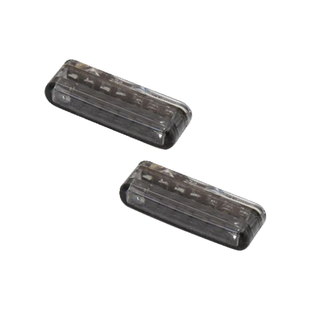 MCS Shorty taillight/turn signal combo - Smoke lens ECE