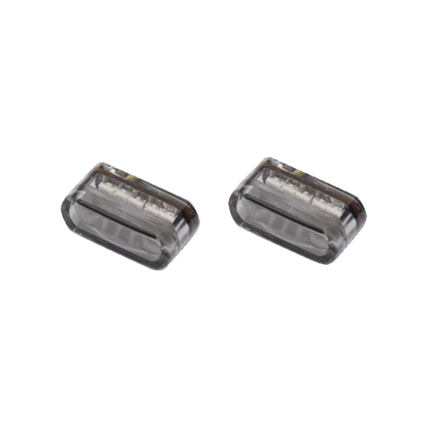 MCS 'Module 1' turn signals horizontal mount - Smoke lens ECE