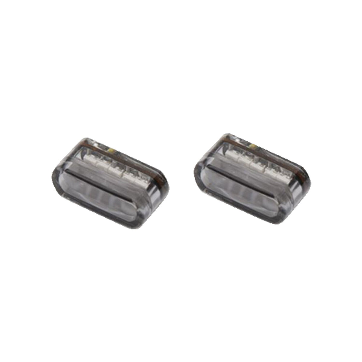 MCS 'Module 1' turn signals horizontal mount - Smoke lens ECE