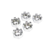 Gardner-Westcott Chrome castle nut 1/4-28